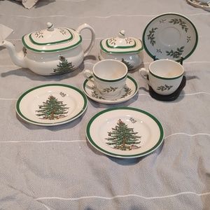 Spode miniature tea set